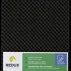 Redux geluidabsorberende plaat zelfklevend zwart 100 x 50 x 3 cm 2 stuks