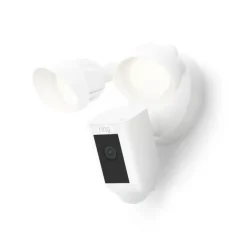 Ring Floodlight Camera Wired Plus Zwart
