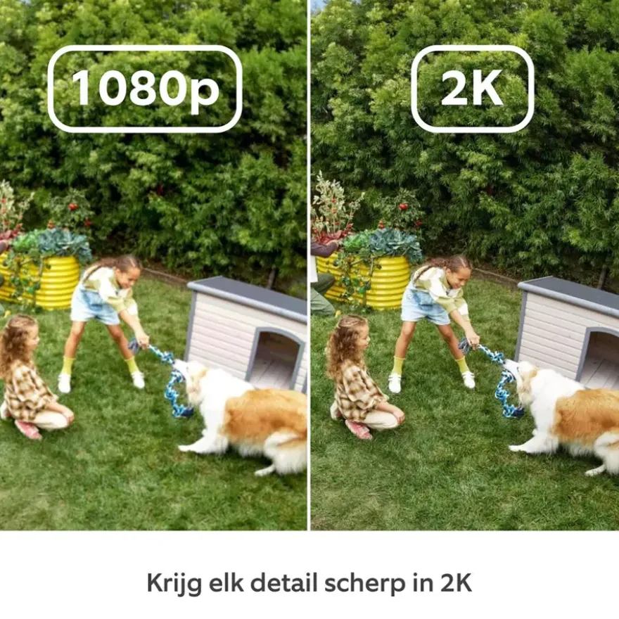 Ring Outdoor Camera Plus Plug-in Zwart 2K