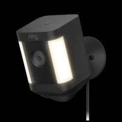 Ring Spotlight Camera Plus Plug-in Zwart