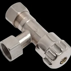 Sanivesk Hoekstopkraan Knel 12mmx3/8"F Chroom