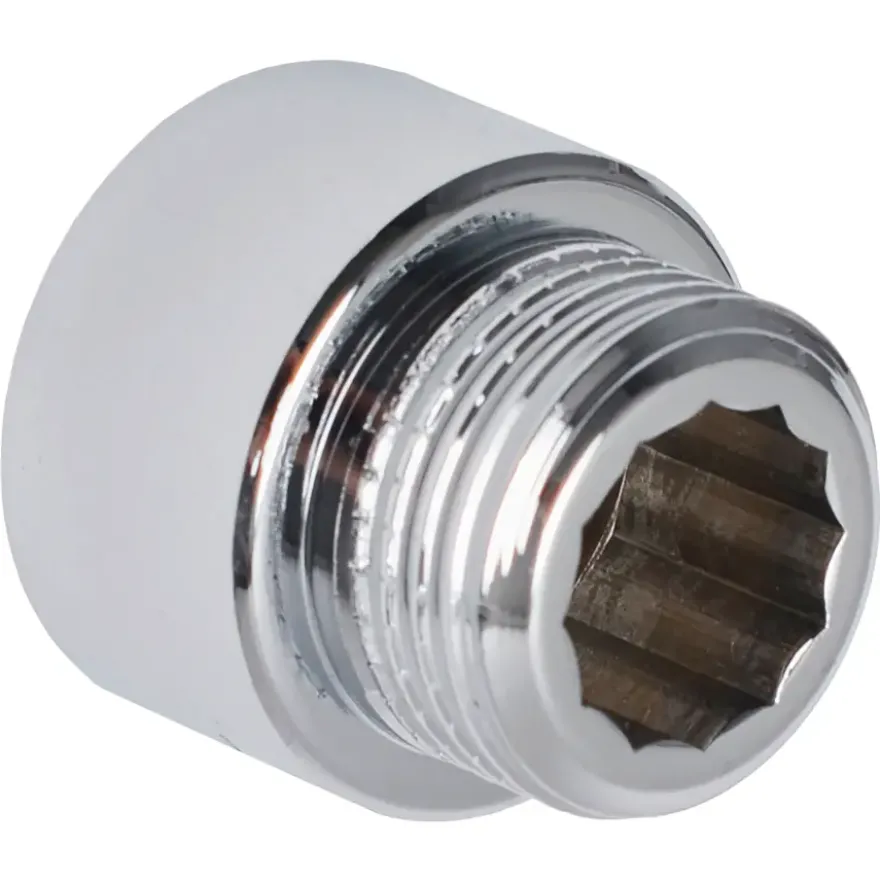 Sanivesk Kraanverlengstuk 1/2"Fx1/2"M L15mm Chroom