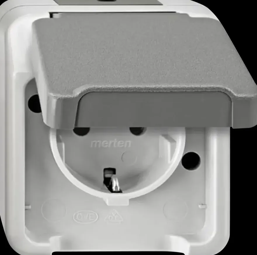 Schneider Electric Aquastar spatwaterdicht Stopcontact Enkel RA