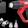 SKIL heteluchtpistool 8040GA 2000W LCD display + 4 opzetstukken