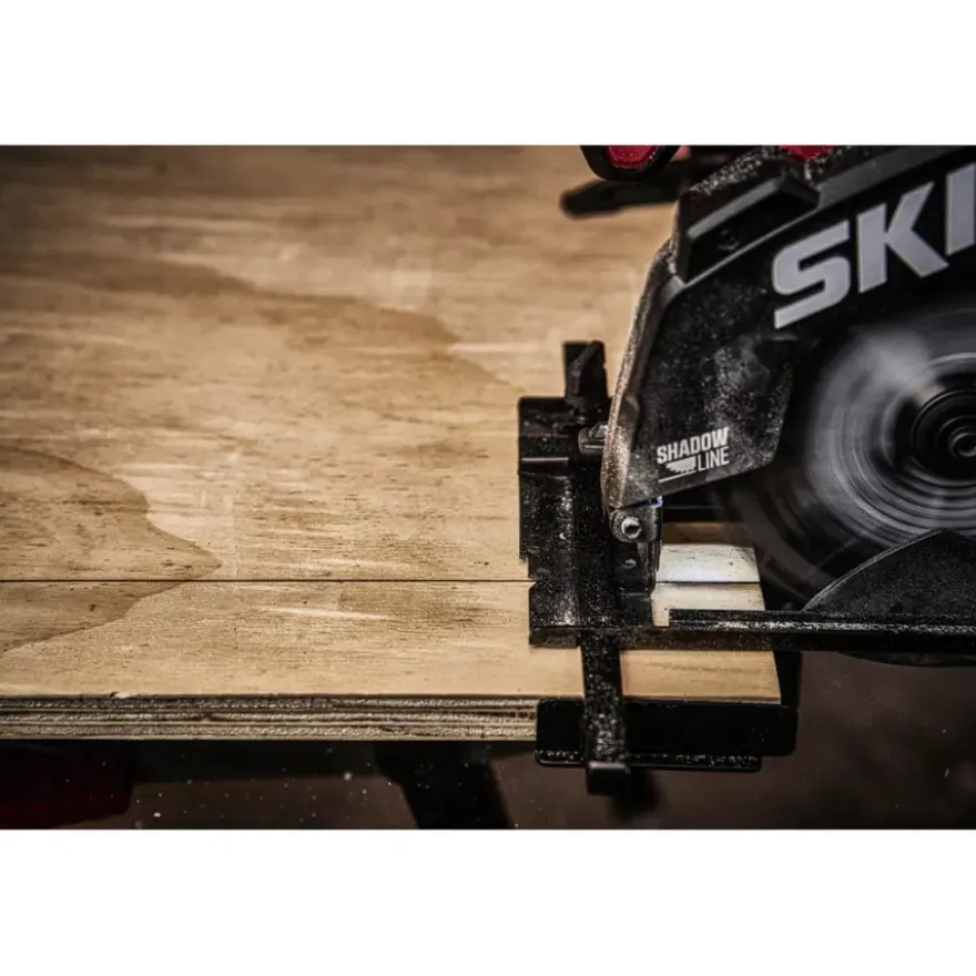 SKIL 20V cirkelzaag 3551CB brushless 57mm incl. alu geleiderails 2x 70cm en CT zaagblad (zonder accu)
