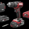 SKIL 20V klopboormachine 3075HC brushless (incl. 2 accu's 2,0Ah + snellader)