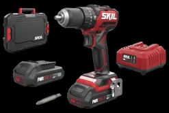 SKIL 20V klopboormachine 3075HC brushless (incl. 2 accu's 2,0Ah + snellader)