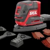 SKIL 20V multischuurmachine 3720CB compact brushless incl. 24 schuurbladen en 3 schuurhulpstukken (zonder accu)