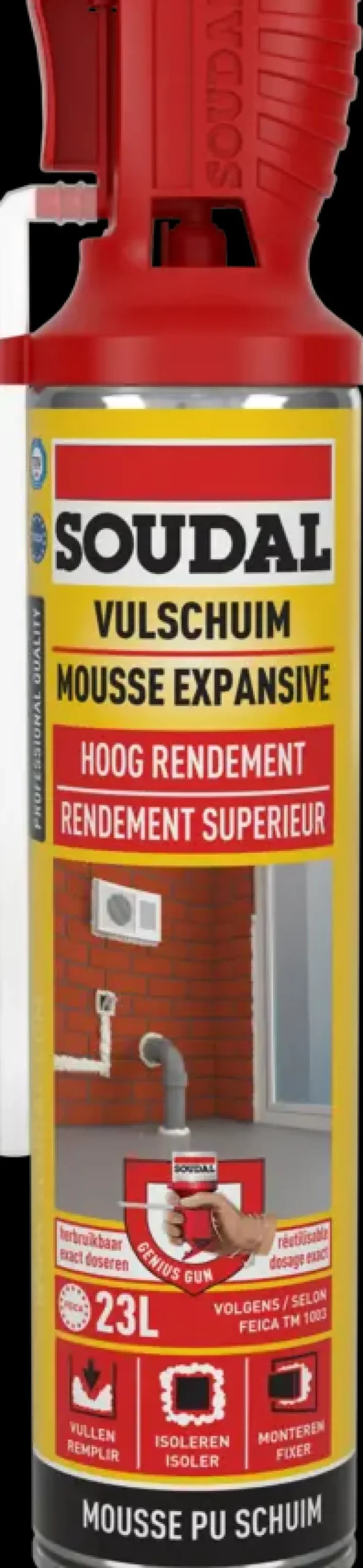 Soudal PU-schuim 600ml
