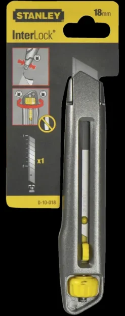 Stanley afbreekmes Interlock 18 mm