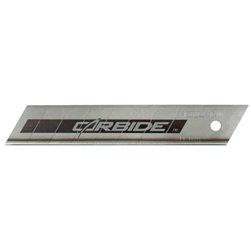 Stanley afbreekmes reserve 18 mm carbide 5 stuks