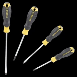 Stanley schroevendraaierset Cushiongrip 4 delig