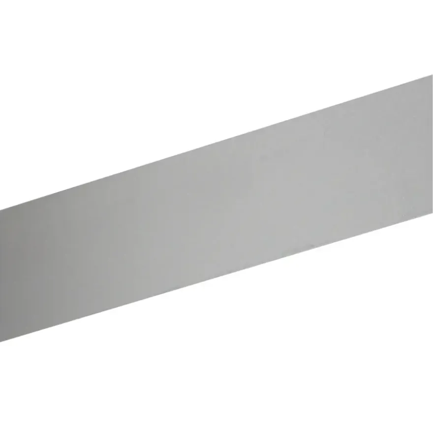 Stoelprofiel aluminium mat zilver 33,5x20x15x1000x1.5mm