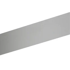 Stoelprofiel mat zilver aluminium 33,5x20x15x2000x1.5 mm