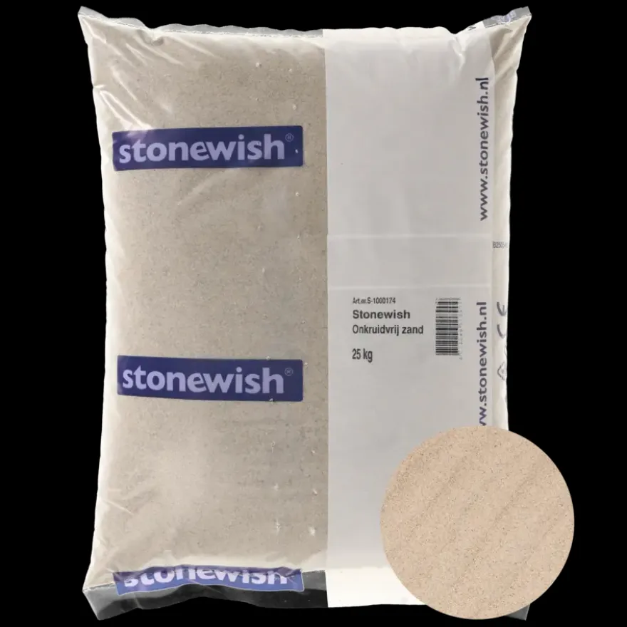 Stonewish onkruidvrij zand 25 kg