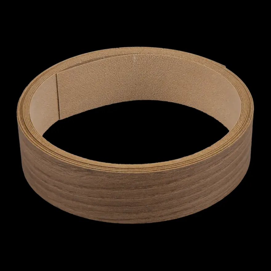 Strijkband bruin eiken 23 mm 2,5 meter