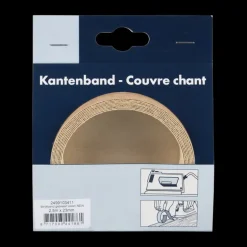 Strijkband gebleekt eiken 23 mm 2,5 m