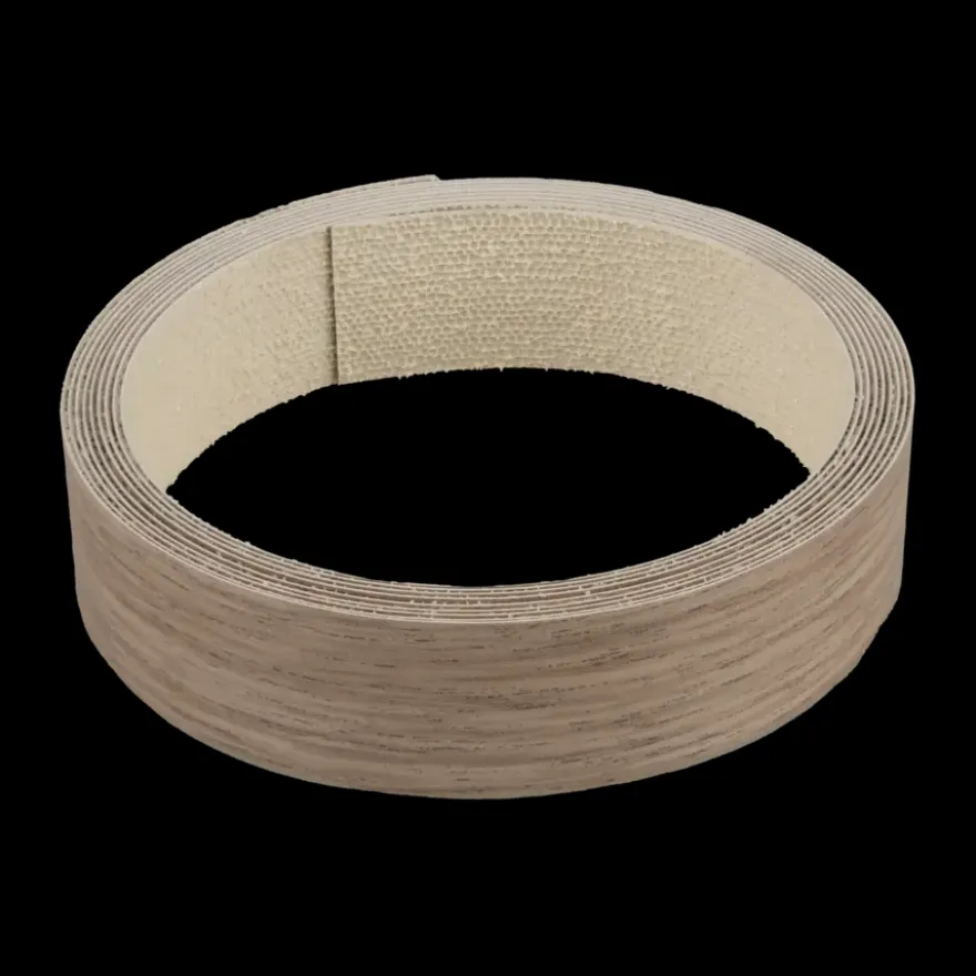 Strijkband grijs eiken 23 mm 2,5 m