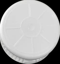 Stuckuip rond 40 liter wit