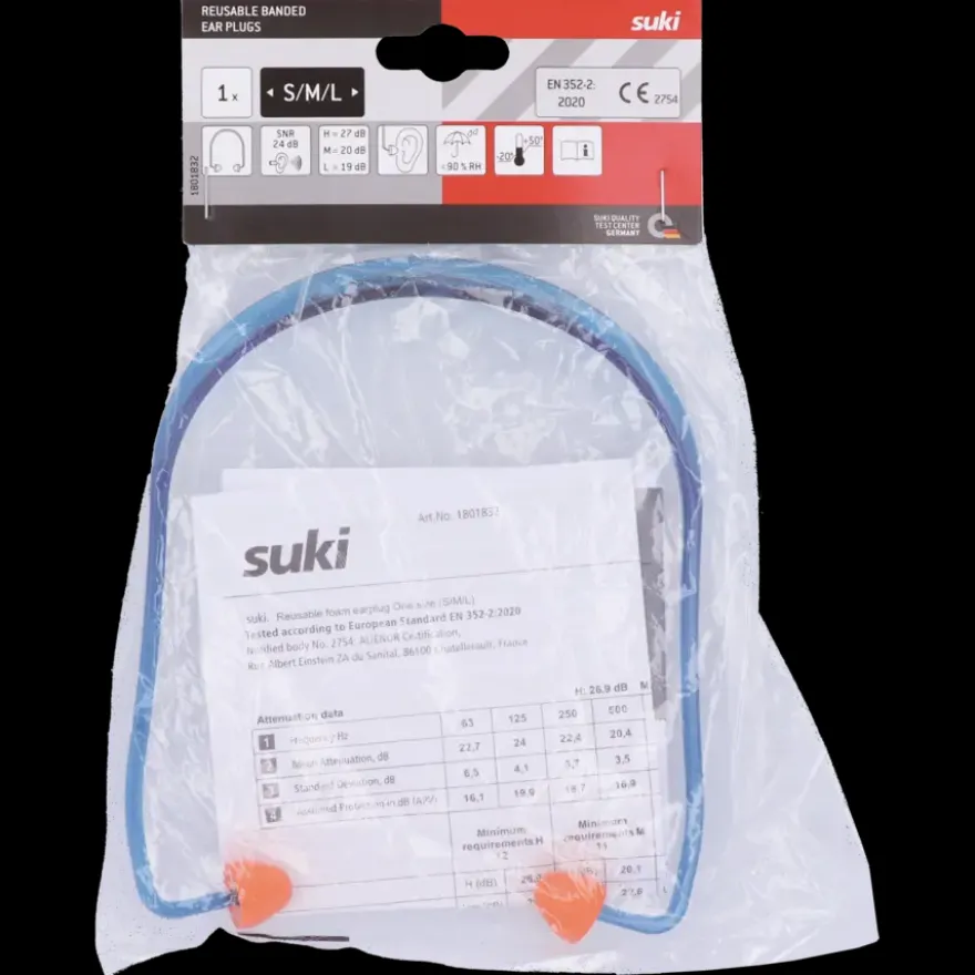 suki gehoorbeschermer ultra licht -23 db