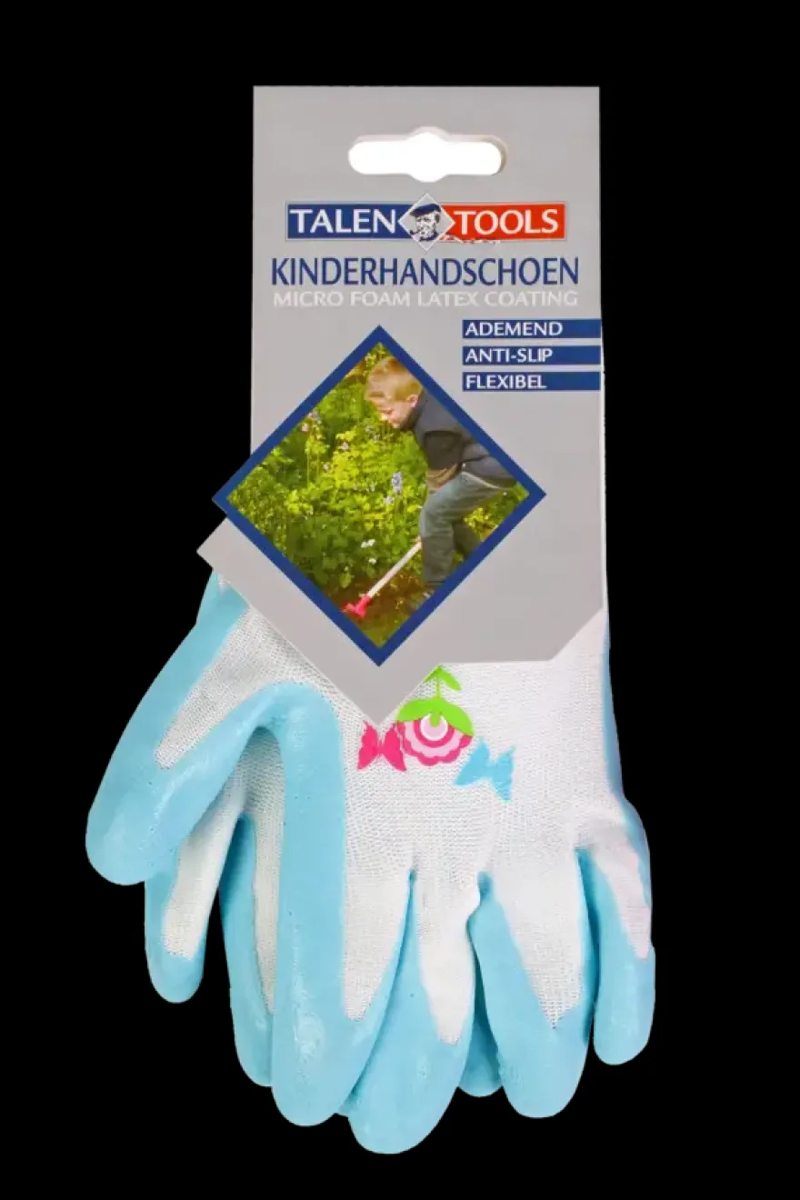 Talen Tools werkhandschoenen antislip M blauw