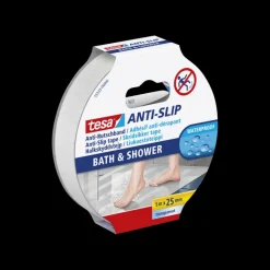 Tesa anti-slip tape douche transparant 25 mm x 5 m