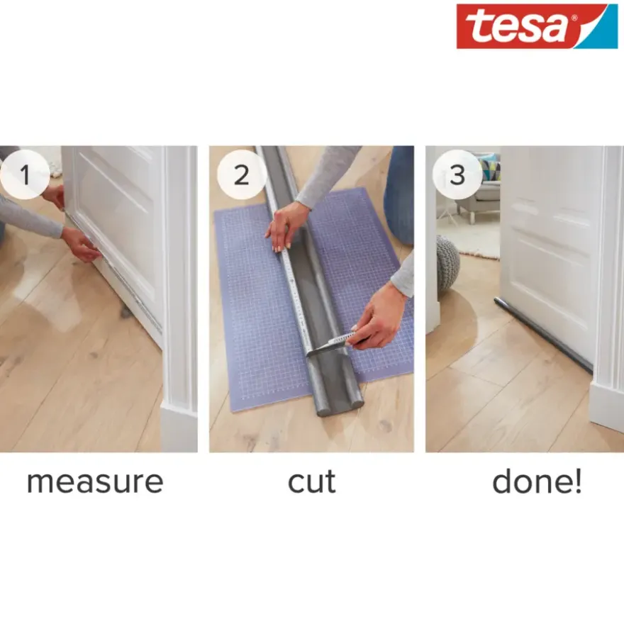 Tesa Moll dorpelrol 25x950 mm dubbel wit