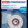 Tesa Powerbond dubbelzijdig montagetape spiegels wit 19 mm x 1,5 m