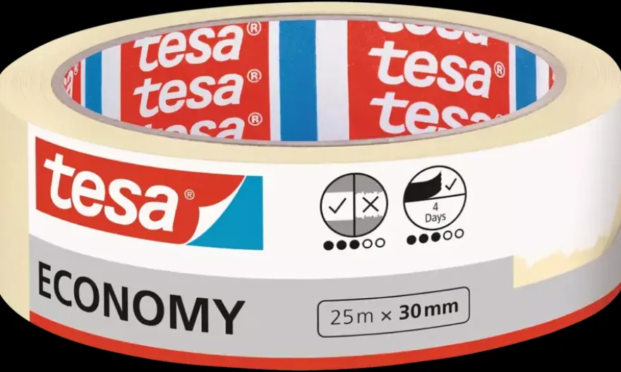 Tesa schilderstape universeel beige 25 m x 30 mm