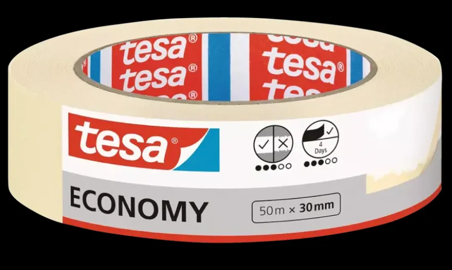 Tesa schilderstape universeel beige 50 m x 30 mm