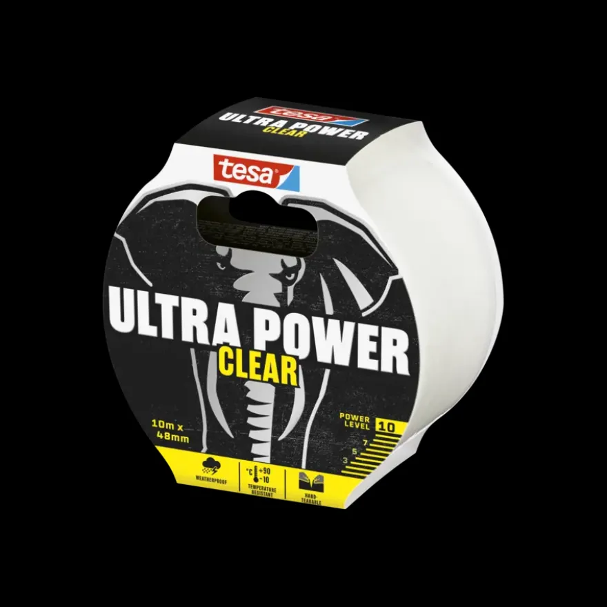 Tesa Ultra Power Extreme ducctape transparant 48 mm x 10 m