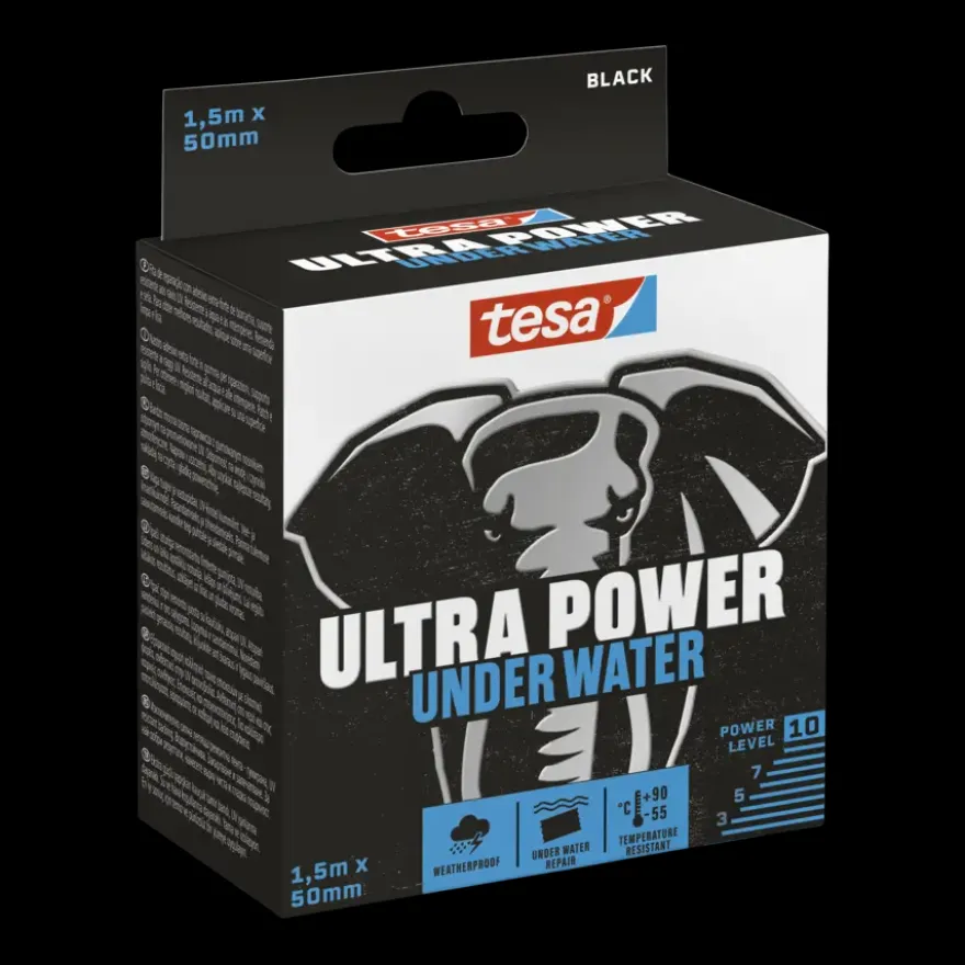 Tesa Ultra Power Under Water reparatietape 1,5 m x 50 mm