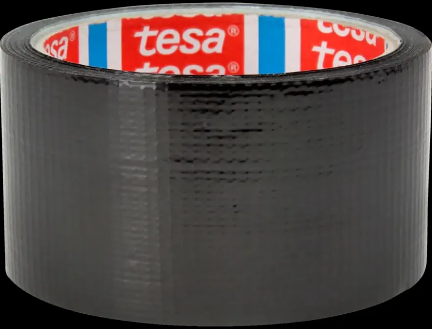 Tesa Universal Extra Power reparatietape zwart 50 mm x 10 m