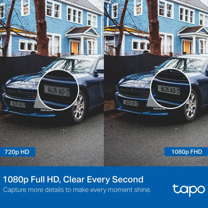 TP-Link Tapo TC40 beveiligingscamera voor buiten Full HD 1080P bedraad Pan/Tilt
