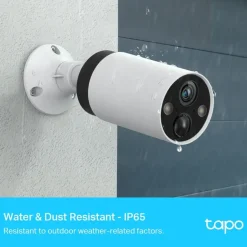 TP-Link Tapo TC420S2 2x beveiligingscamera's voor buiten 2.5K Ultra HD met batterij