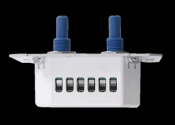 Tradim LED duo muurdimmer inclusief hotelschakeling 2494HH