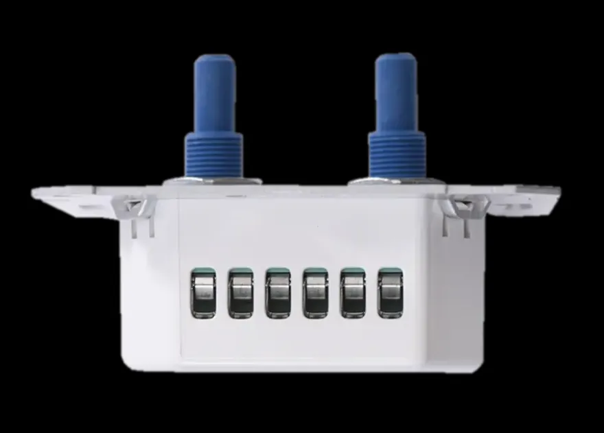 Tradim LED duo muurdimmer inclusief hotelschakeling 2494HH