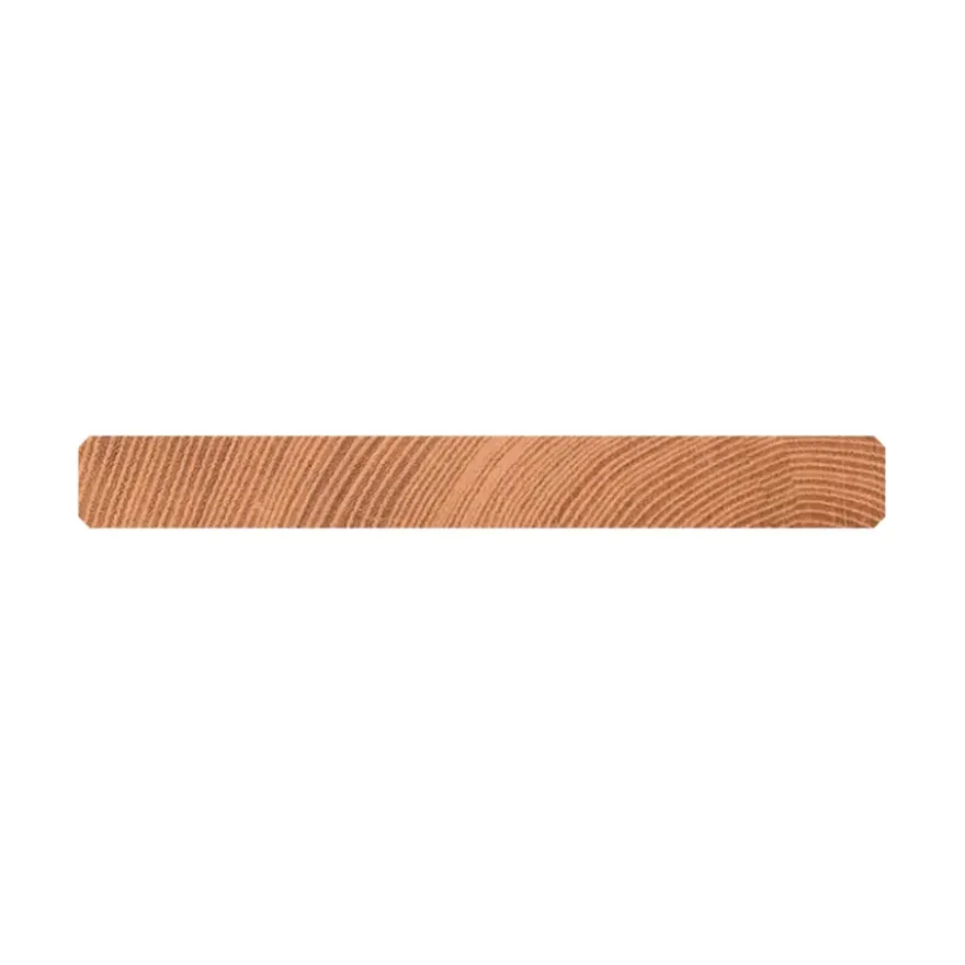 Tuinplank thermisch gemodifeerd vurenhout geschaafd 1,8 x 9 x 240 cm