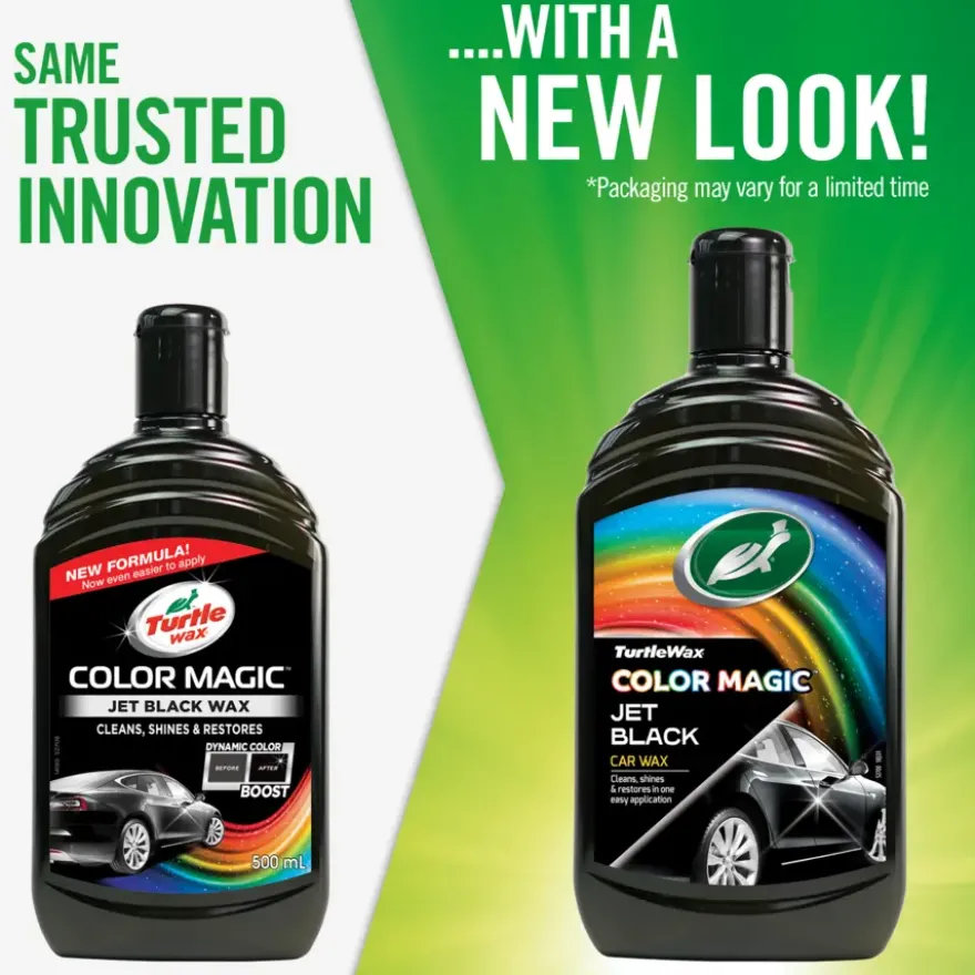 Turtle Wax Color Magic Jet Black Wax 52708 500ml