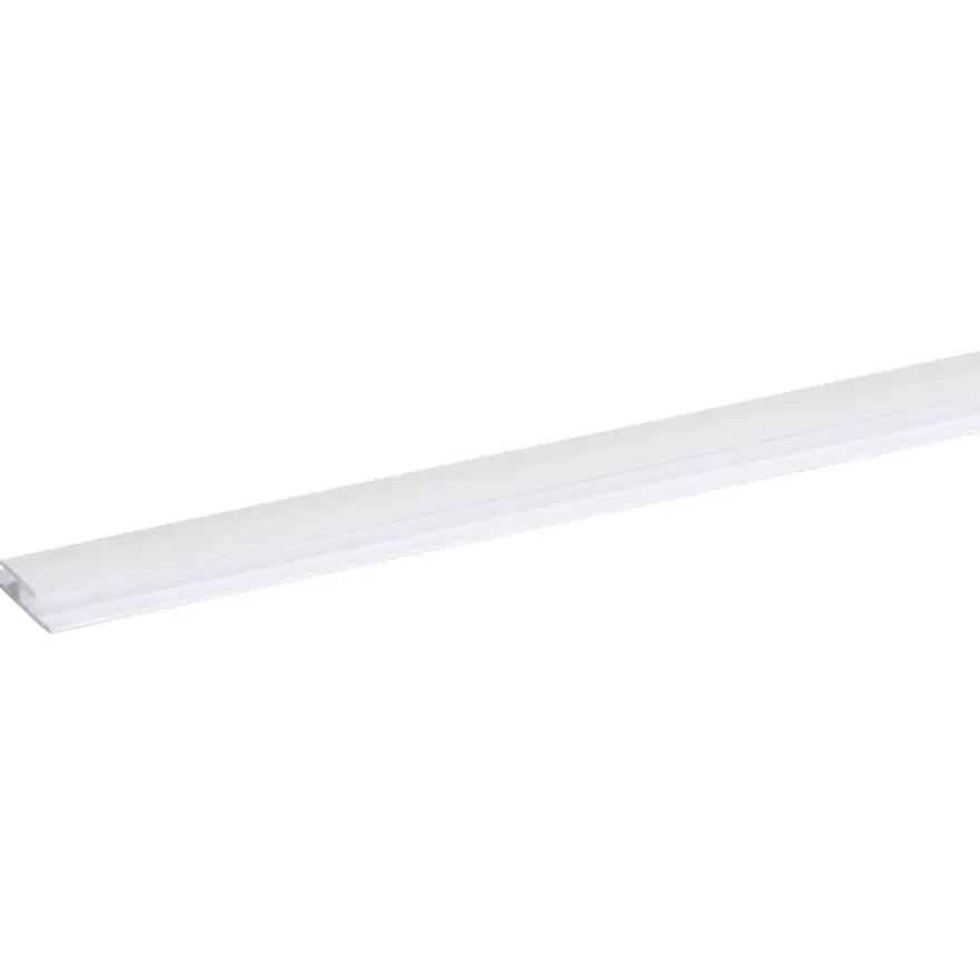 Tussenprofiel kunststof wit 4x27 mm lengte 260 cm