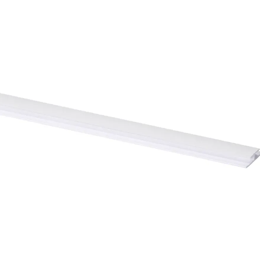 Tussenprofiel kunststof wit 4x27 mm lengte 260 cm