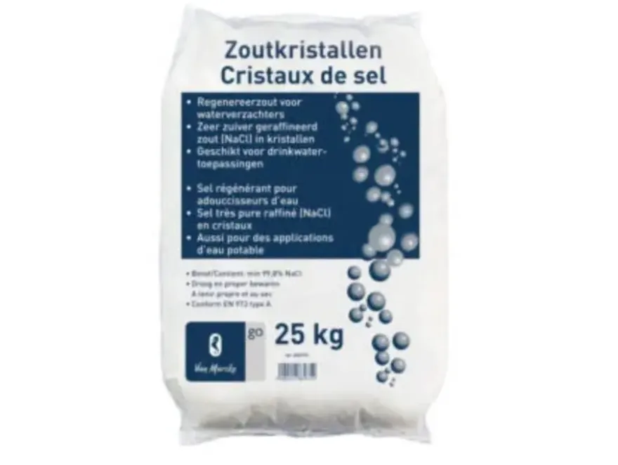 Van Marcke zout voor waterontharder 25 kg
