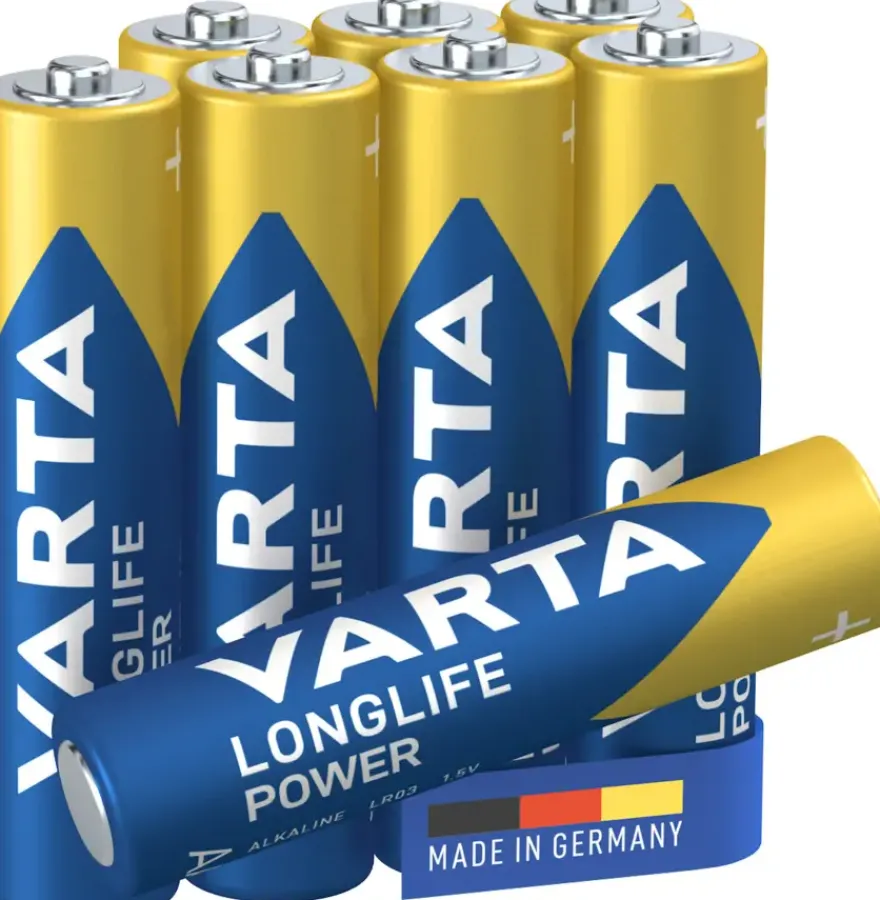 VARTA Longlife Power Batterij AAA 4+4 stuks