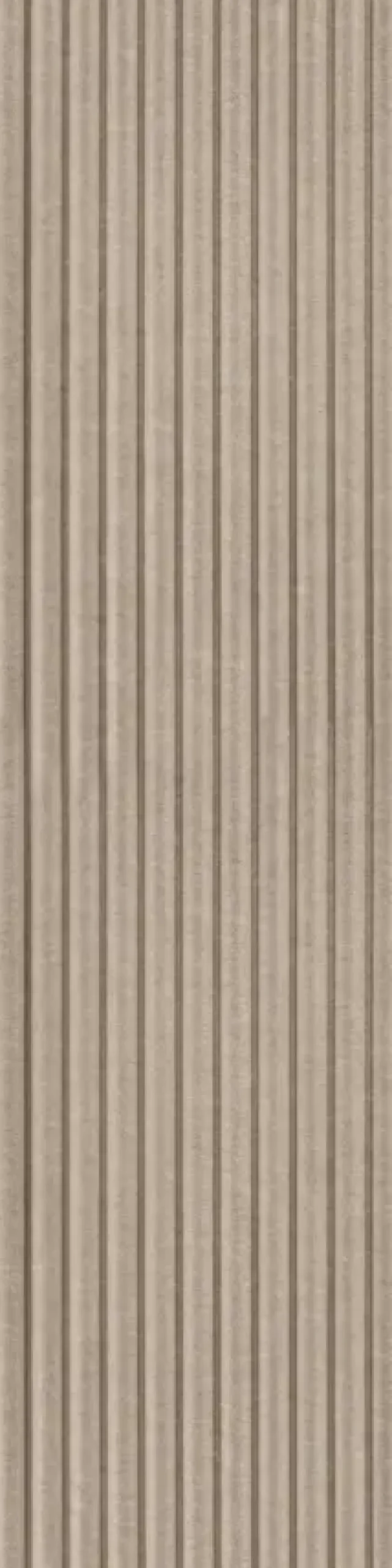 Viltpaneel met golf taupe 240x55 cm, dikte 3,5 mm, 2,64 m²