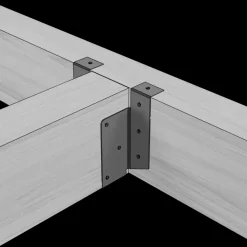Waelbers raveeldrager met strip 190 x 71 mm verzinkt