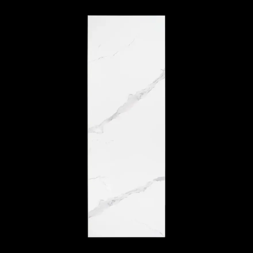 Wand/douche paneel kunststof Allora 260x90 cm wit marmer glans, dikte 5mm 2,34 m²