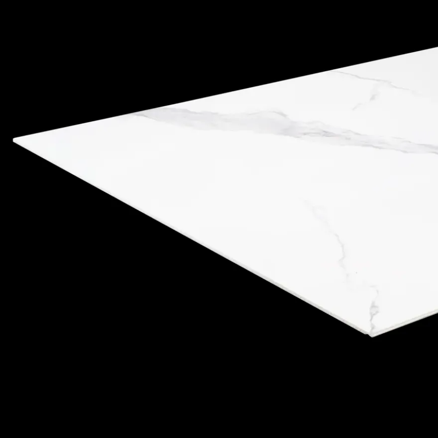 Wand/douche paneel kunststof Allora 260x90 cm wit marmer glans, dikte 5mm 2,34 m²