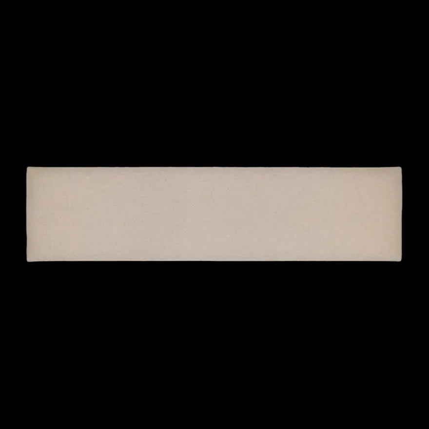 Wandkussen boucle taupe 120x30 cm