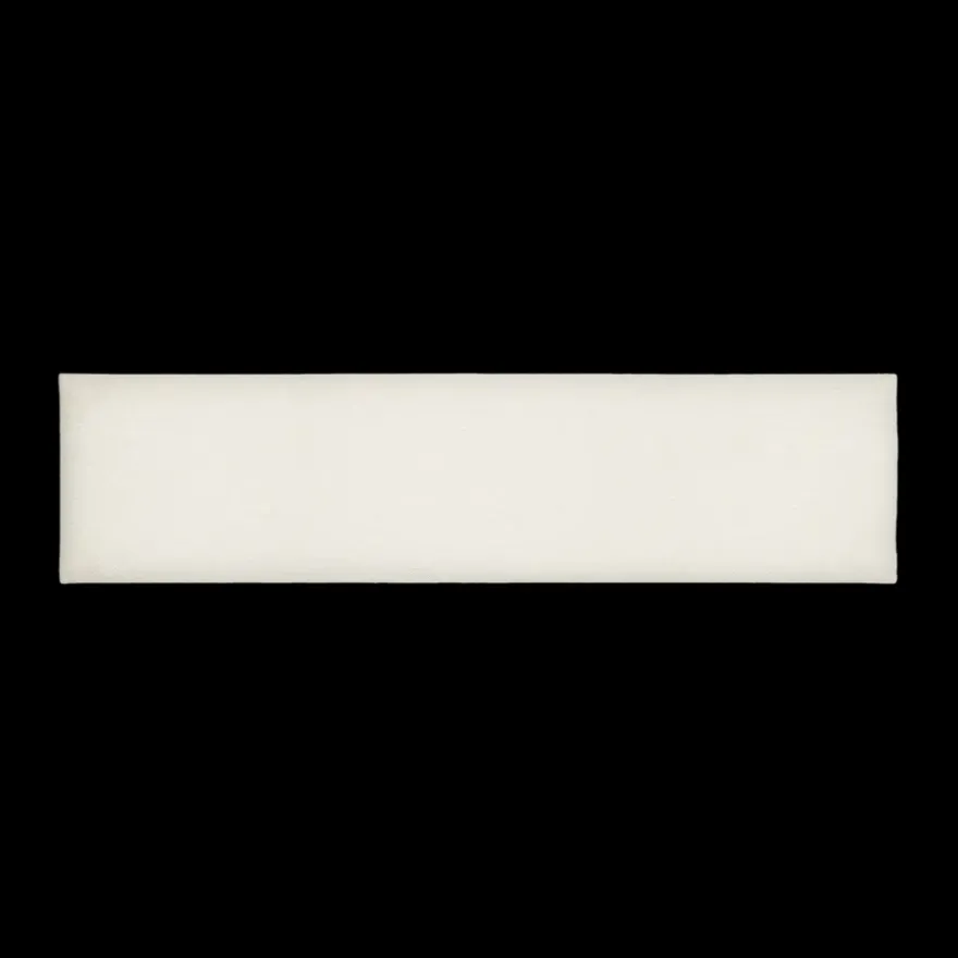 Wandkussen grof geweven crème 120x30 cm