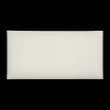 Wandkussen grof geweven crème 60x30 cm
